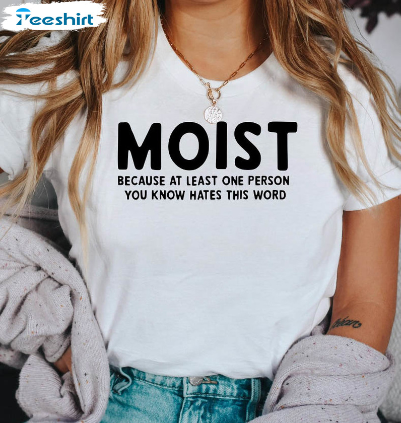 MOIST Funny Offensive Retro - Moist - T-Shirt