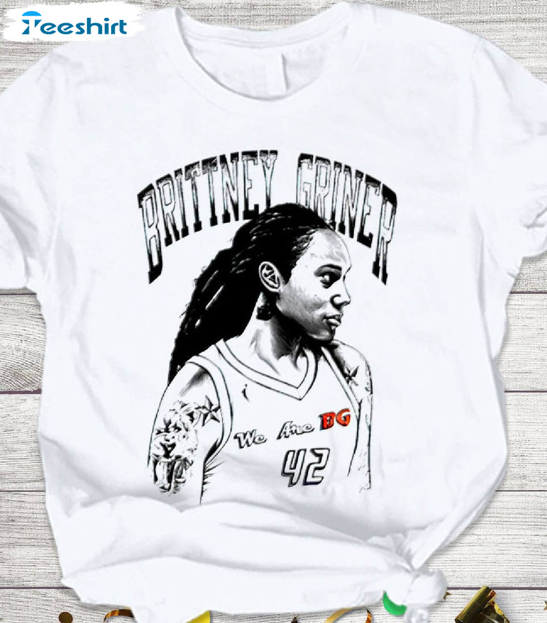 Brittney Griner Vintage Shirt, Basketball Great Unisex T-shirt Crewneck