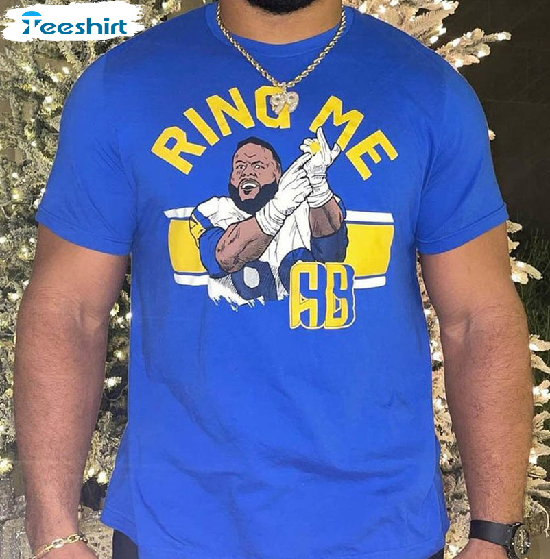 Aaron Donald Ring Me Unisex Long Sleeve - TeeHex