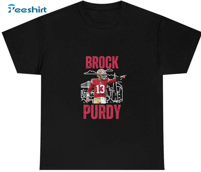 Brock Purdy San Francisco Shirt, 49ers Football Nfl Unisex T-shirt Long Sleeve