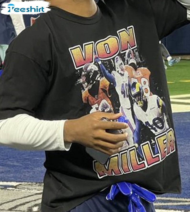 Brandon Beane Dreamathon Shirt, Von Miller Unisex T-shirt Long Sleeve