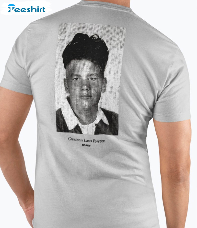 Tom Brady'S High School Yearbook Photo Tee