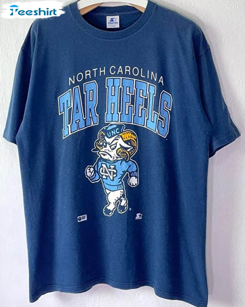 North Carolina Tar Heels Vintage Short Sleeve , Unisex T-shirt