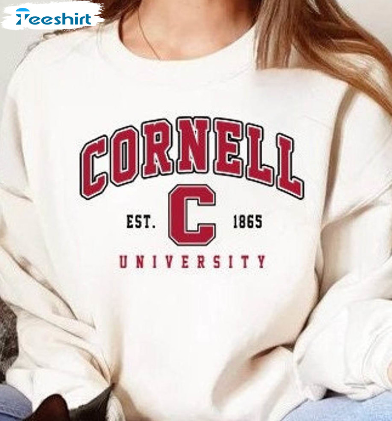 Cornell University Sweatshirt , Vintage Long Sleeve Sweatshirt