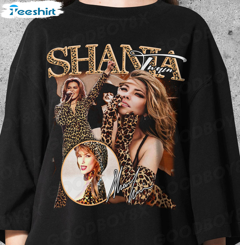 Shania Twain Trending Shirt, Shania Music Long Sleeve Tee Tops