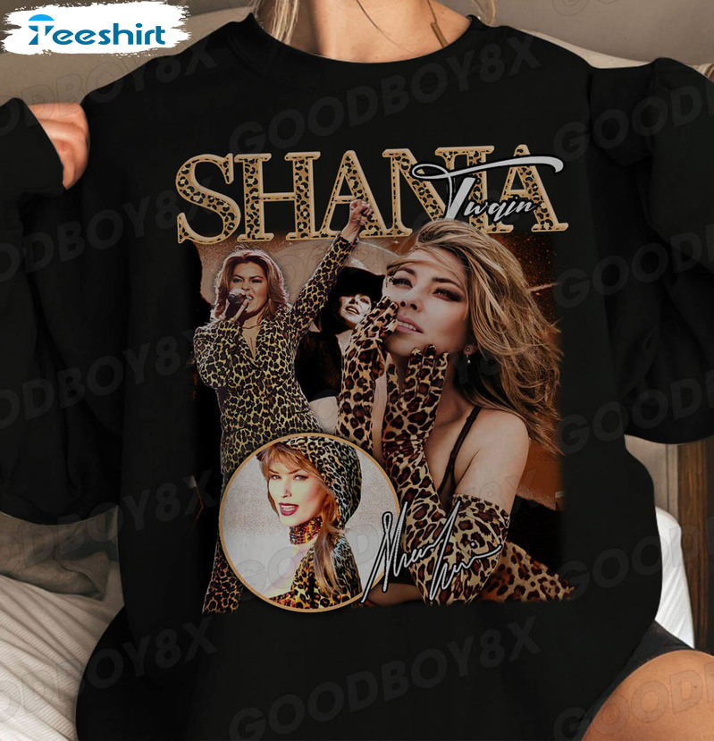 Shania Twain Trending Shirt, Shania Music Long Sleeve Tee Tops
