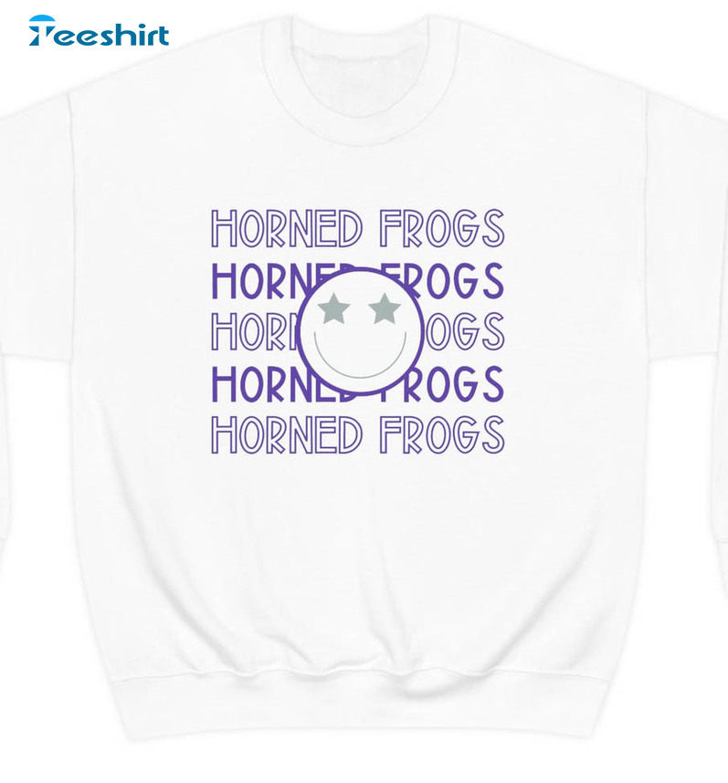 Horned Frogs Sweatshirt, Texas Football Pullover Long Sleeve Unisex Hoodie