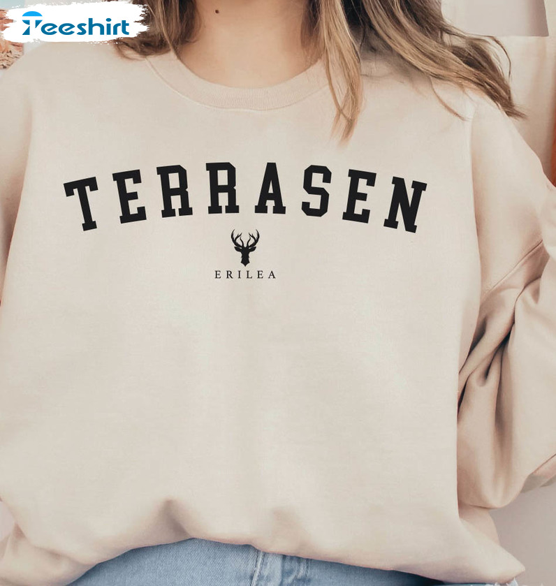 Terrasen National Park Vintage Shirt, The City Of Starlight Acotar Unisex Hoodie Crewneck