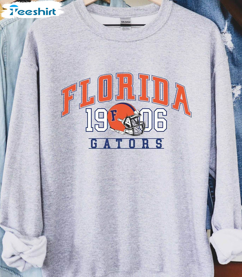 Vintage Florida Gators 1906 Shirt, University Of Florida Sweatshirt Long Sleeve