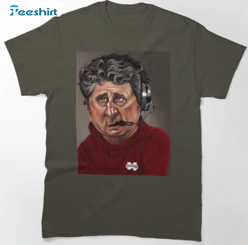 Rip Mike Leach Sweatshirt, Coach Mike Leach Bulldogs Unisex T-shirt Short Sleeve