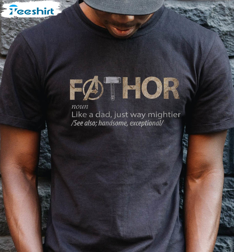 Fathor Sweatshirt, Cool Father Crewneck Unisex Hoodie