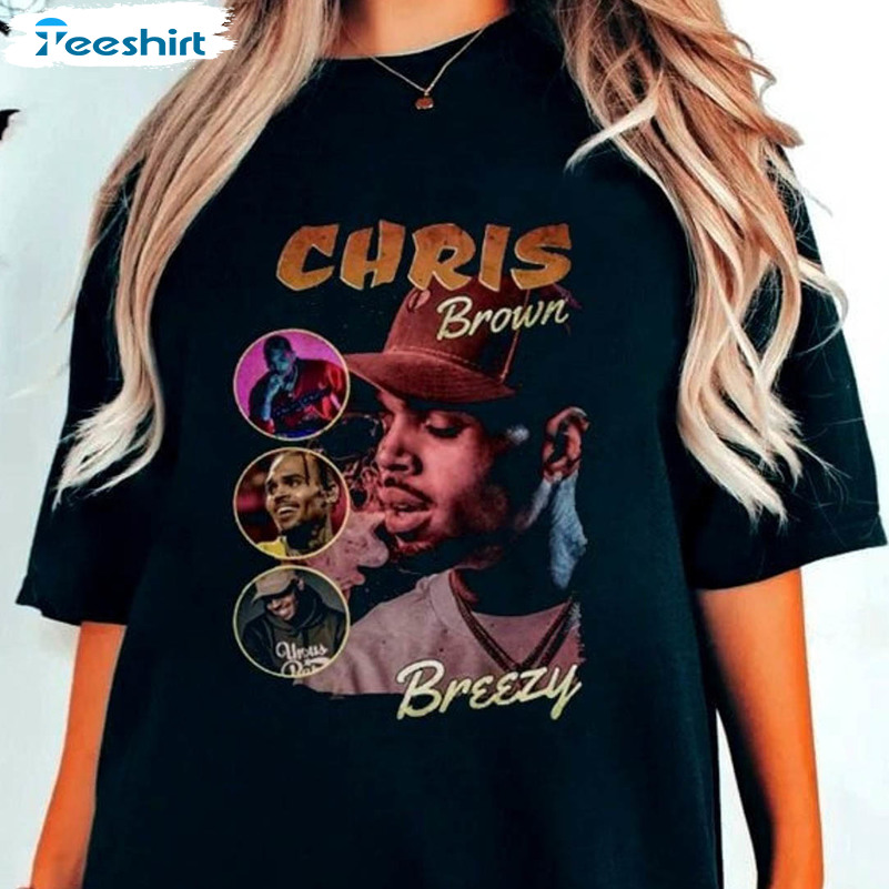 Chris Brown Breezy Shirt, King Of Rap Long Sleeve Unisex T-shirt