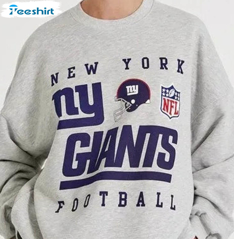 New York Giant Shirt, Nfl Football Unisex Hoodie Long Sleeve