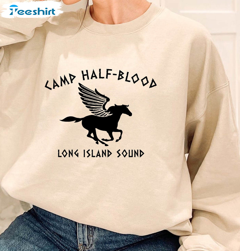 Camp Half Blood Trendy Shirt, Matching Unisex Hoodie Crewneck