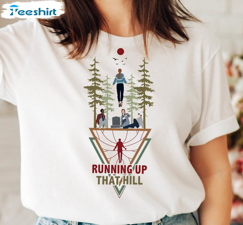 Running Up That Hill Shirt, Helfire Trending Unisex T-shirt Long Sleeve