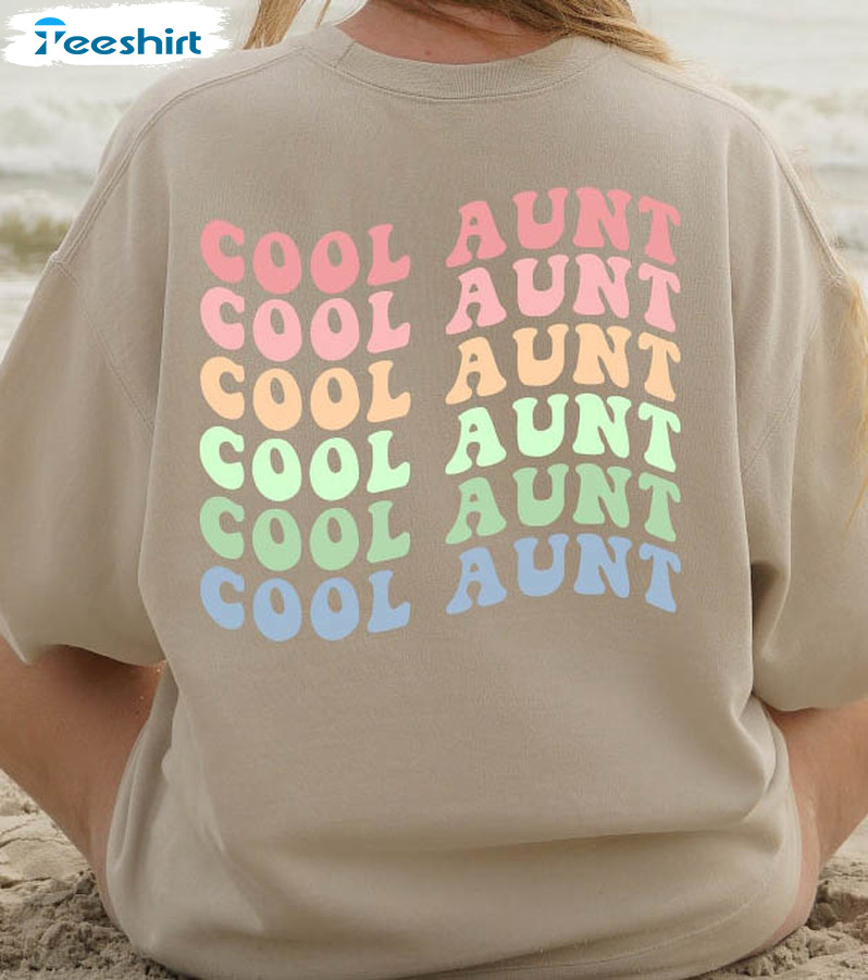 Cool Aunts Club Trendy Unisex T-shirt , Short Sleeve