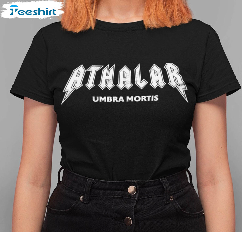 Athalar Band Trending Shirt, House Of Earth And Blood Sarah Crewneck Short Sleeve