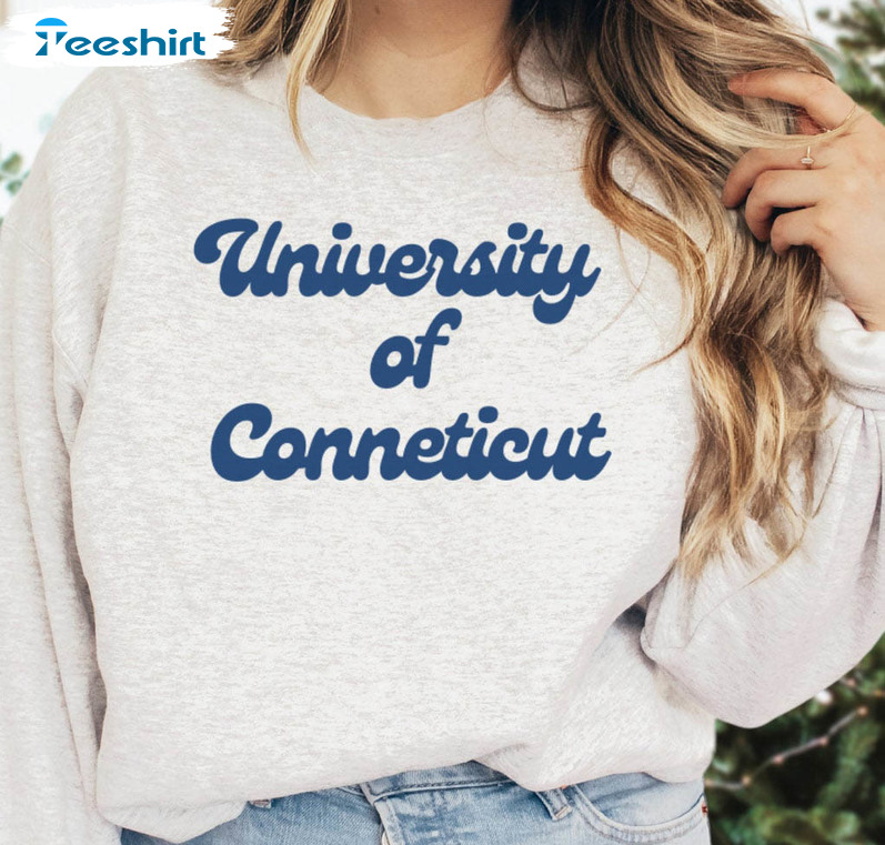 University Of Connecticut Vintage Shirt, Husky Unisex T-shirt Crewneck