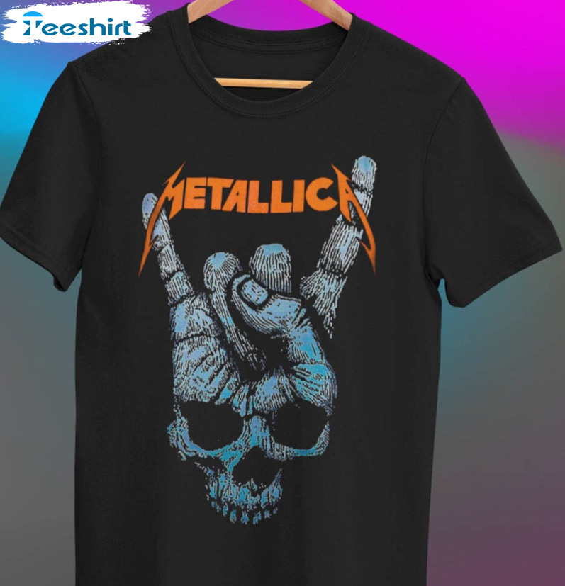 Metallica Trendy Shirt, Metallica Skull Unisex T-shirt Unisex Hoodie