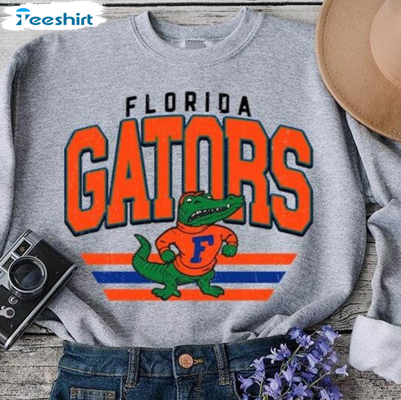 Vintage Florida Gators Shirt, Trending Tee Tops Sweatshirt