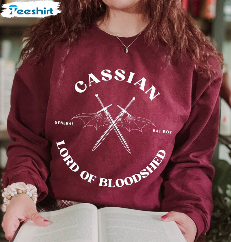 Cassian Illyrian General Bat Boy Shirt, Trending Long Sleeve Sweatshirt