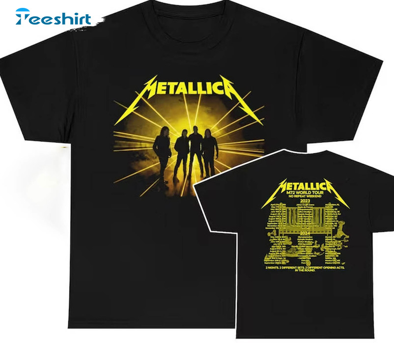 Metallica 72 Seasons Shirt, Trending Unisex T-shirt Short Sleeve