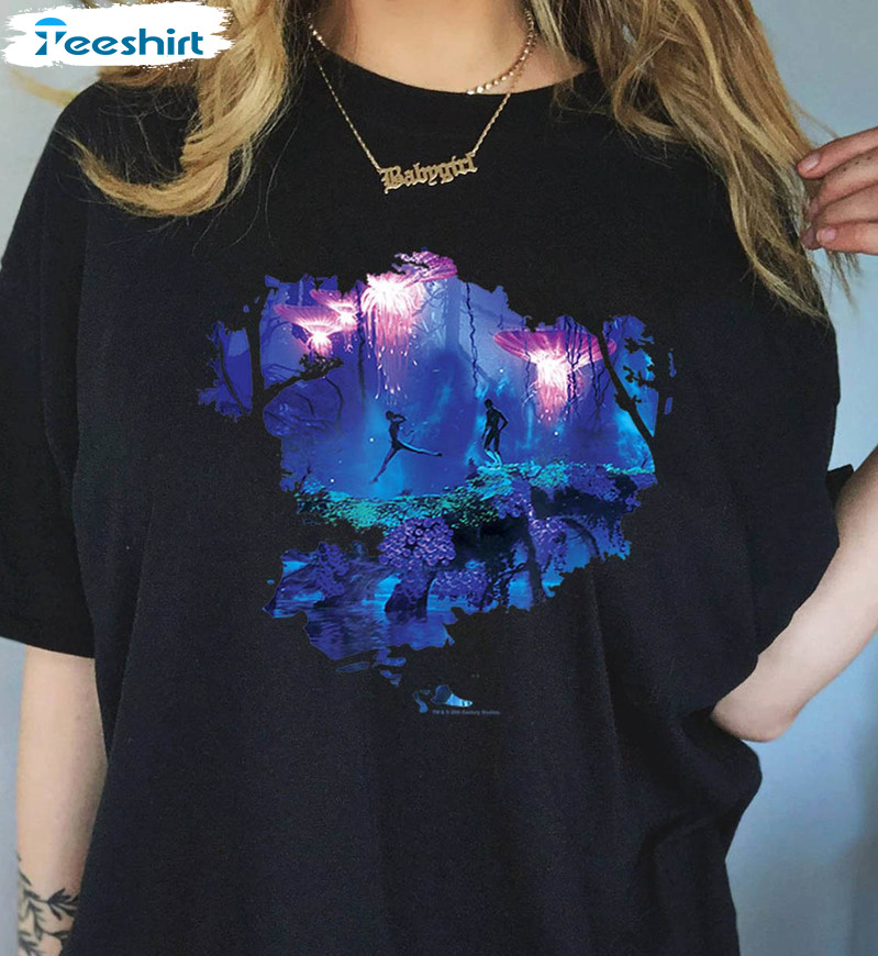 Avatar The Way Of Water Trendy Shirt, Pandora Jellyfish Unisex T-shirt Tee Tops