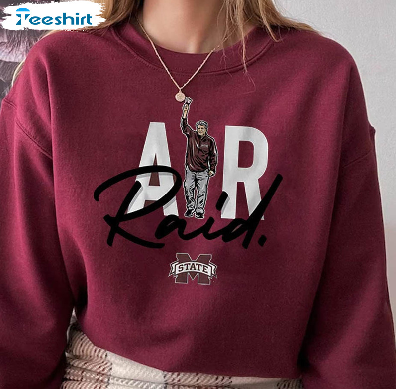 Mike Leach Air Raid Shirt , Rip Mike Leach Football Hoodie Short Sleeve