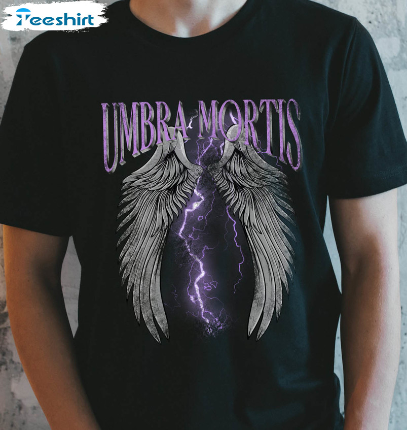 Umbra Mortis Crescent City Shirt, Athalar Sarah Tee Tops Long Sleeve