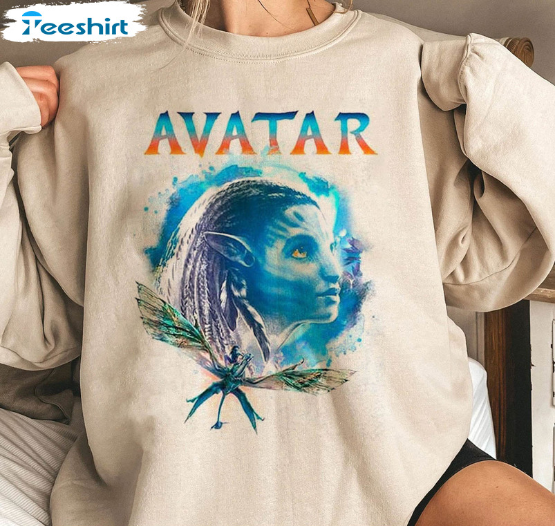 Avatar The Way Of Water Shirt, Vintage Tee Tops Short Sleeve