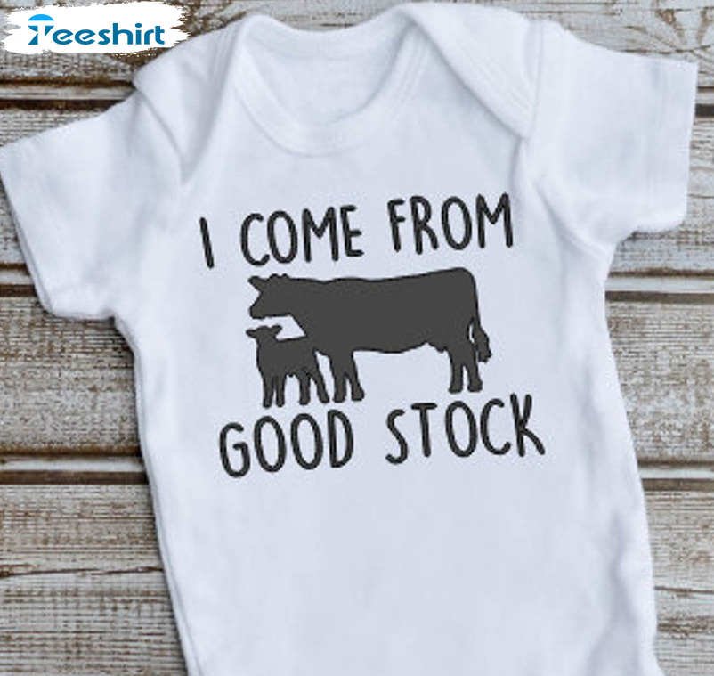 I Come From Good Stock Vintage Shirt, The Herd Coming Sweatshirt Short Sleeve