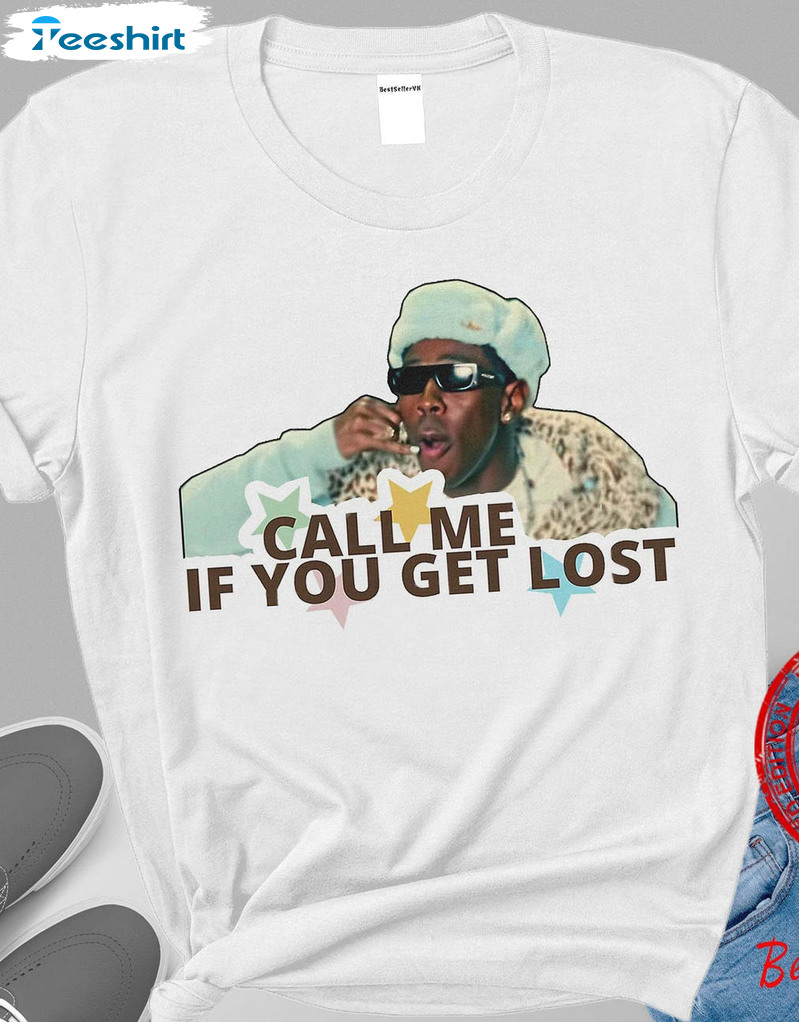 Call Me If You Get Lost Trending Shirt, Vintage Tyler The Creator Long Sleeve Unisex T-shirt