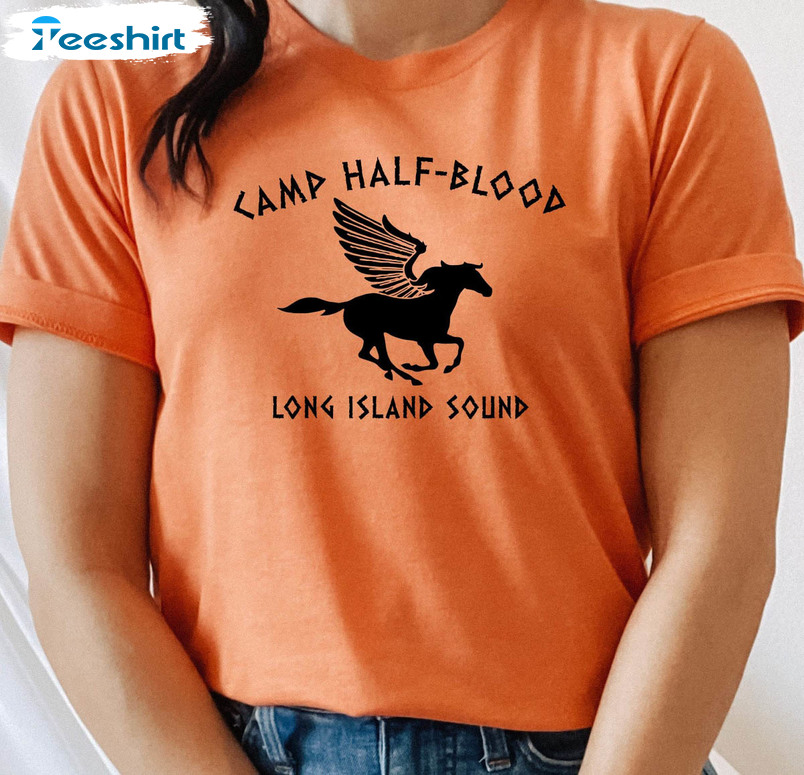 Camp Half Blood T Shirts Fall Training Camp Game Tshirt Halloween Magical  Gift Percy Jackson Shirt
