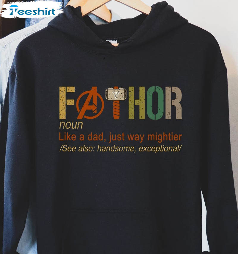 Fathor Noun Shirt, Trending Short Sleeve Crewneck