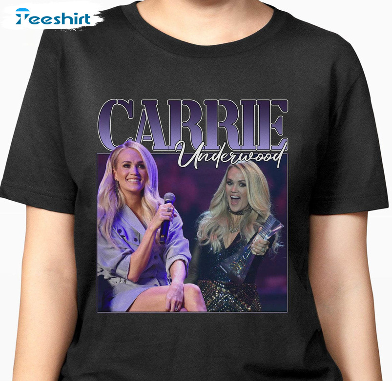 Carrie Underwood Homage Shirt, Trending Sweater Unisex T-shirt