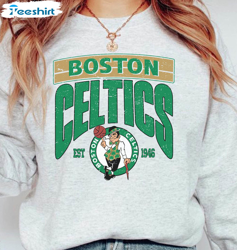 boston celtics vintage hoodie