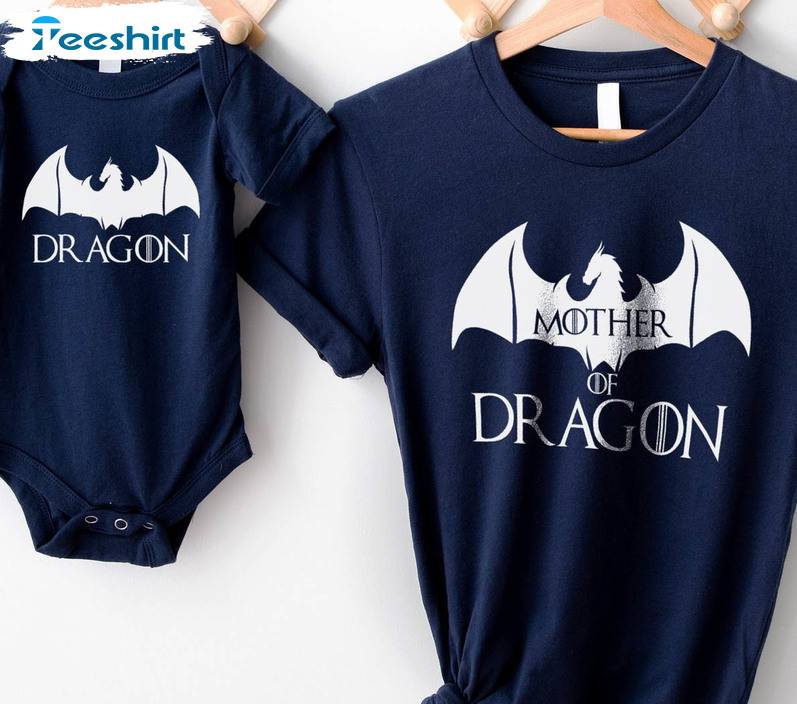 Mother Of Dragons Shirt, Family Matching Unisex T-shirt Long Sleeve