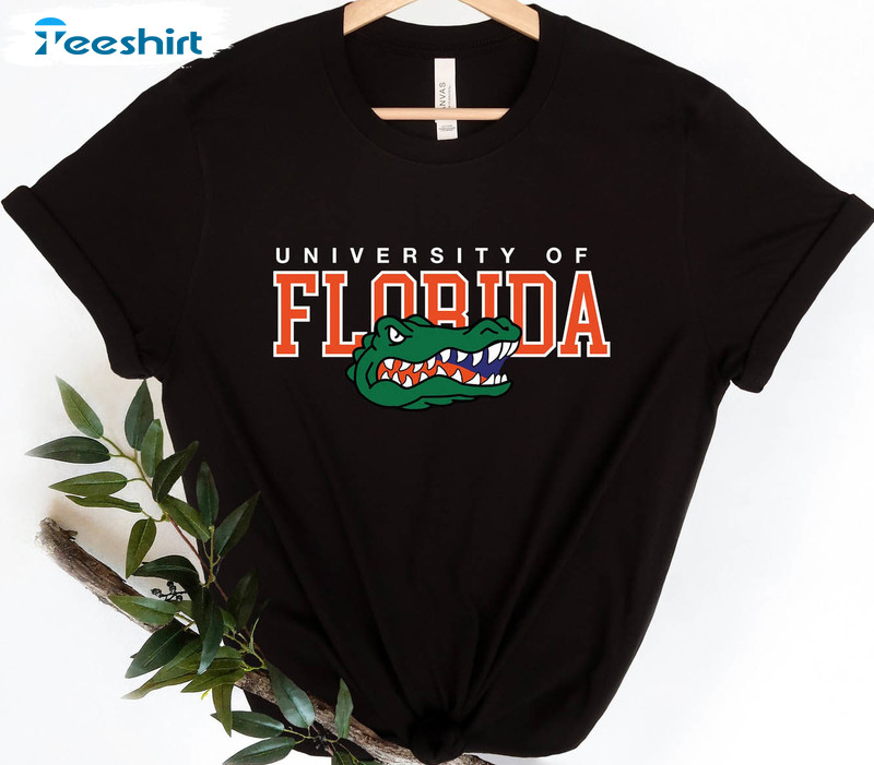 University Of Florida Shirt, Gators Unisex Hoodie Short Sleeve