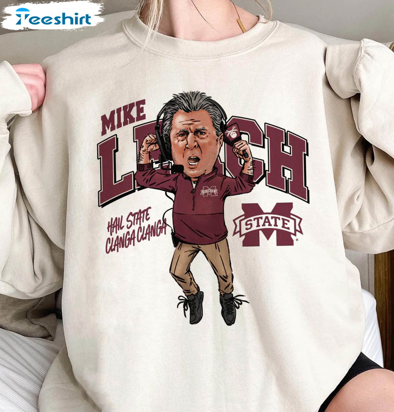 Rip Mike Leach Football Shirt, Vintage Crewneck Unisex Hoodie