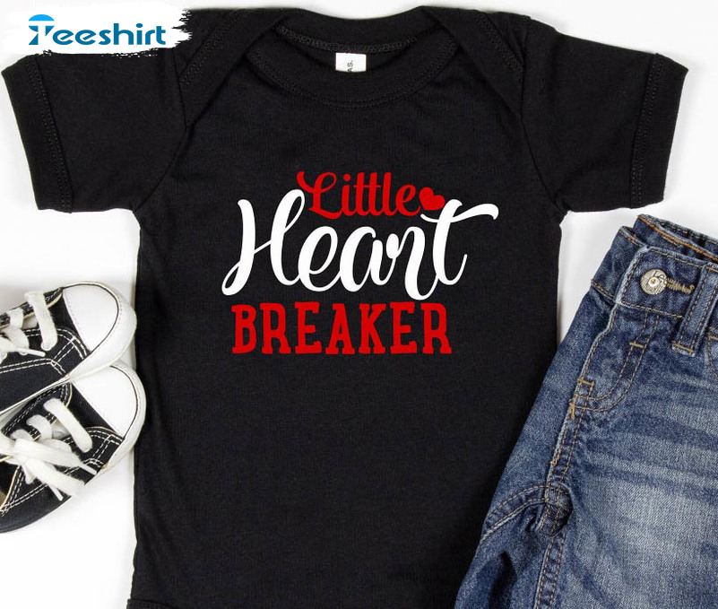 Little Heart Breaker Shirt, Heart Breaker Tee Tops Long Sleeve