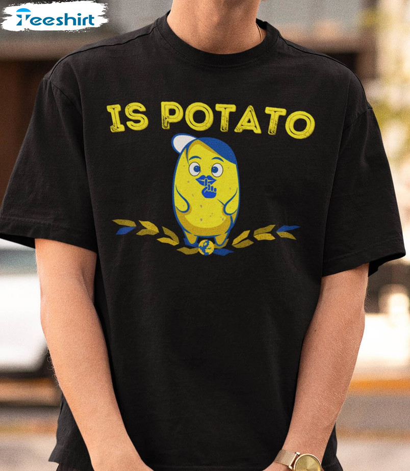 Is Potato Funny Ukraine Joke Shirt, Potato Essential Long Sleeve Tee Tops