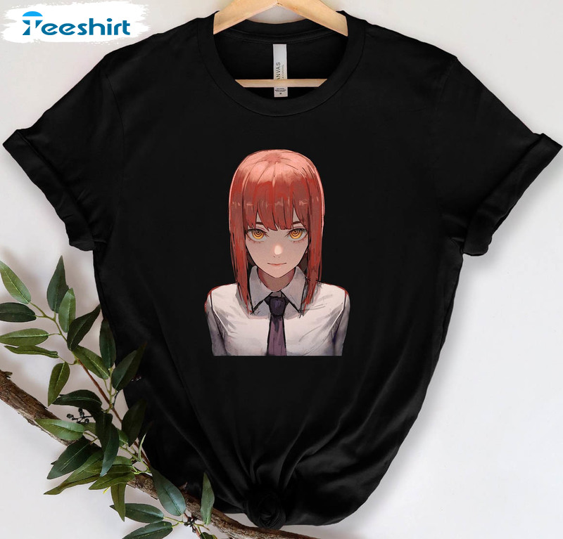 Makima Trending Shirt, Chainsaw Man Unisex T-shirt Short Sleeve