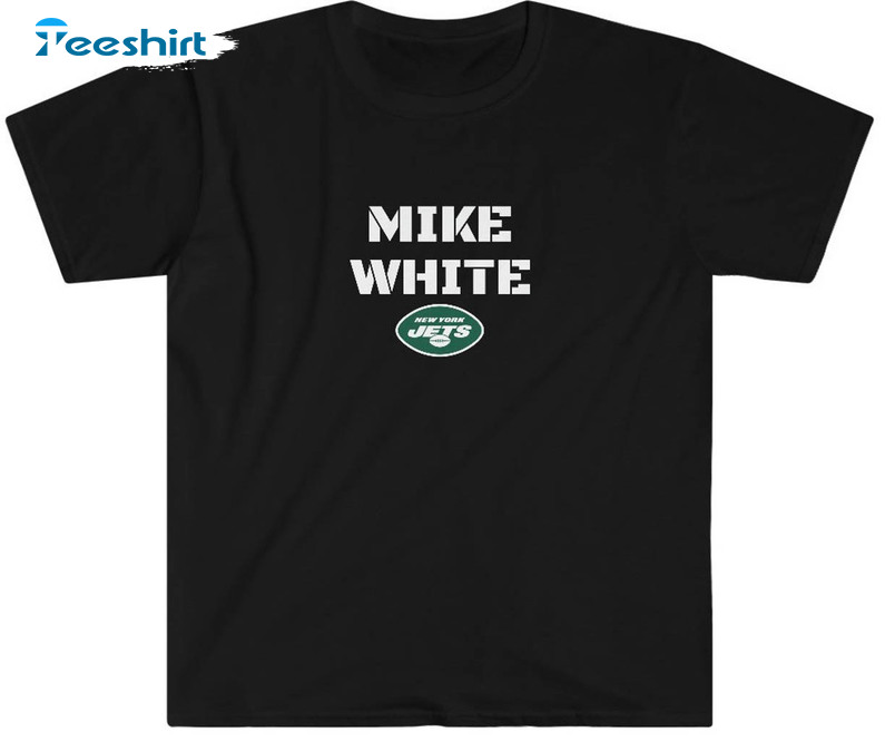 Mike F'N White T-Shirt New York Football - Trends Bedding