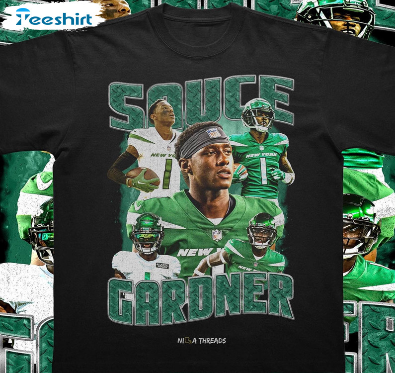 Ahmad Sauce Gardner Shirt The Drip New York Jets Boss Signature