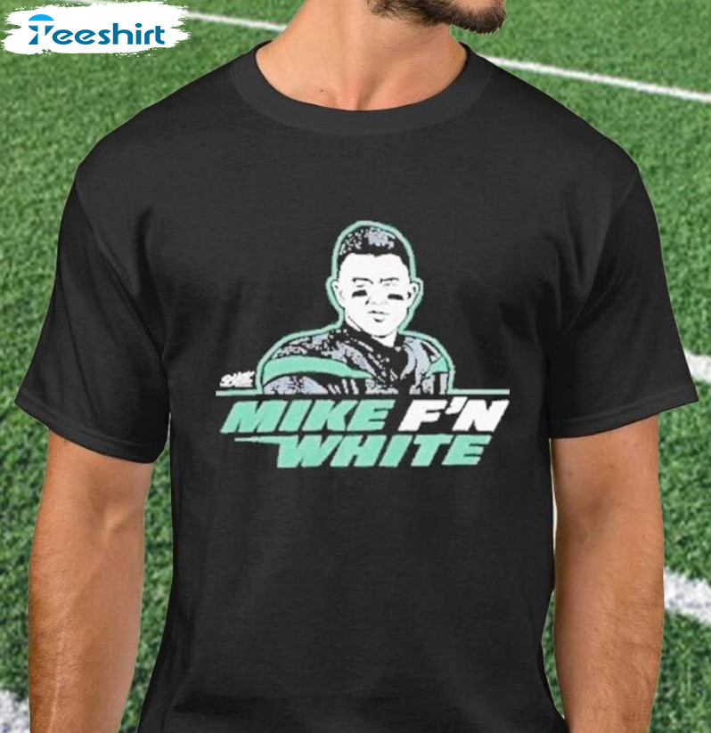 Mike F'N White T-Shirt New York Football - Trends Bedding