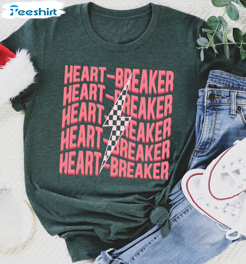 Heart Breaker Shirt, Valentine Couple Long Sleeve Tee Tops