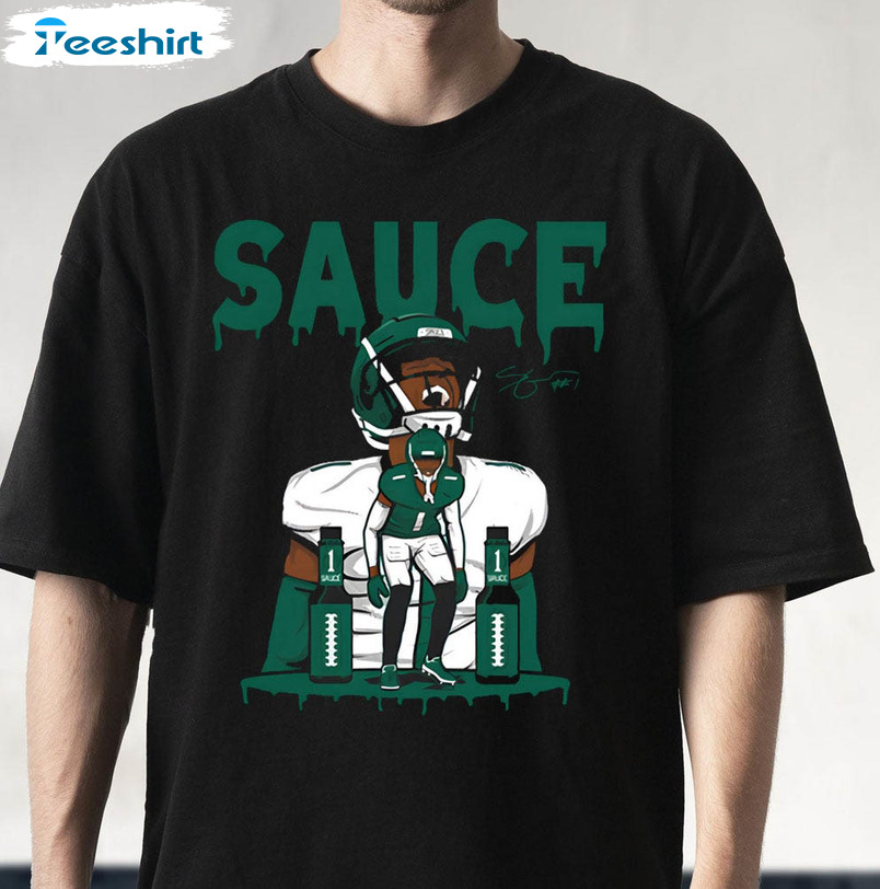 Sauce Gardner Shirt, The Drip New York Jets Unisex T-shirt Long Sleeve