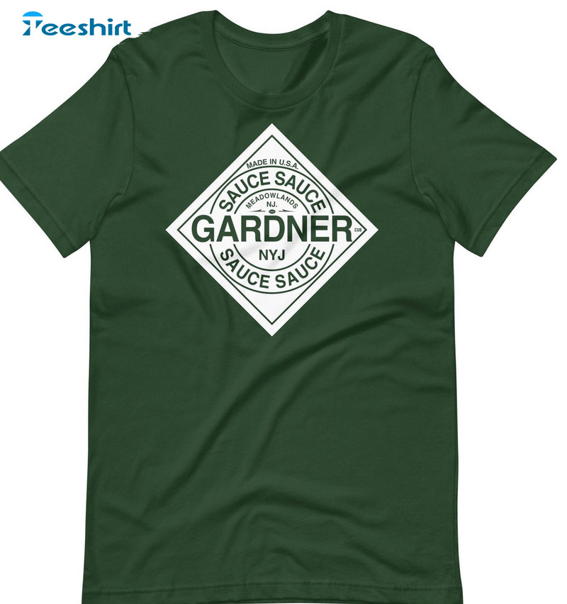 Sauce Gardner Vintage Shirt, Trending Unisex T-shirt Short Sleeve