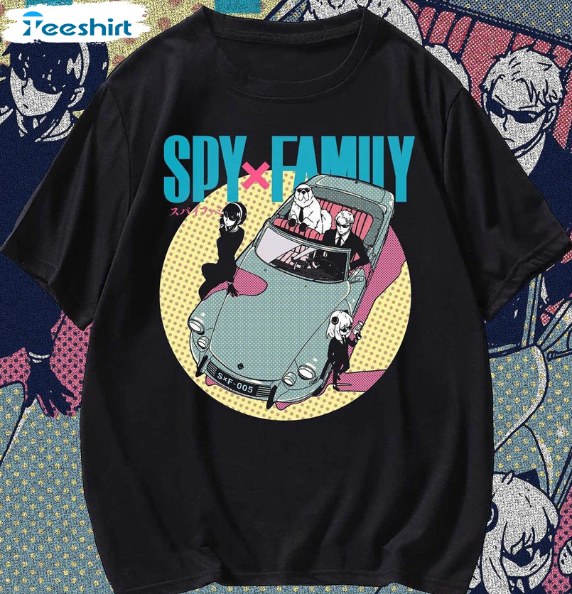 Spy X Family Vintage Shirt, Anya Loid Forger Yor Briar Yuri Assassin Vintage Sweatshirt