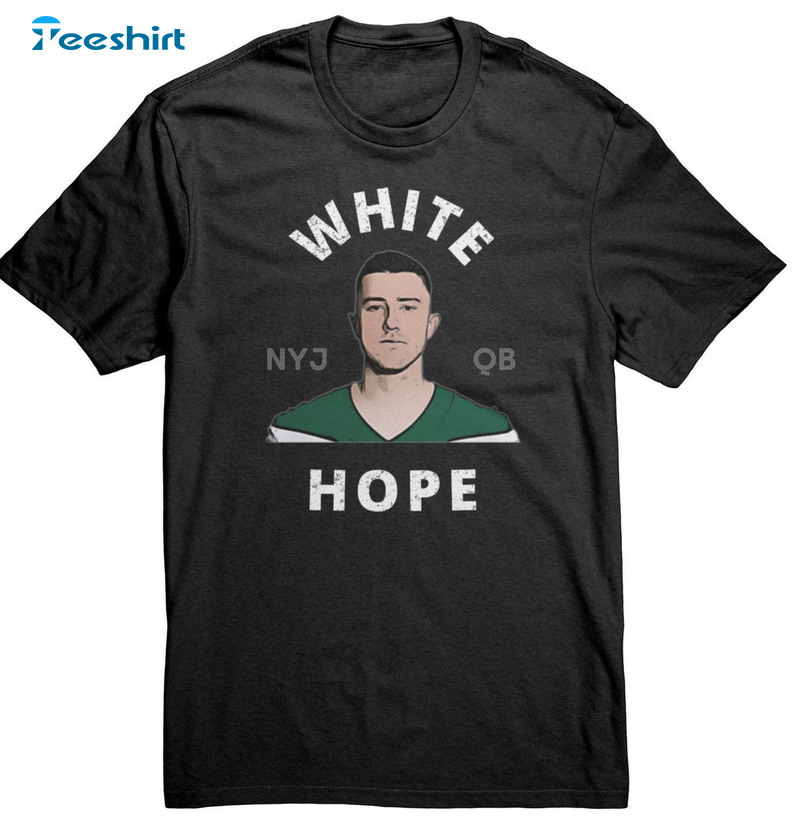 Mike White Hope Shirt, Ny Jets Crewneck Long Sleeve